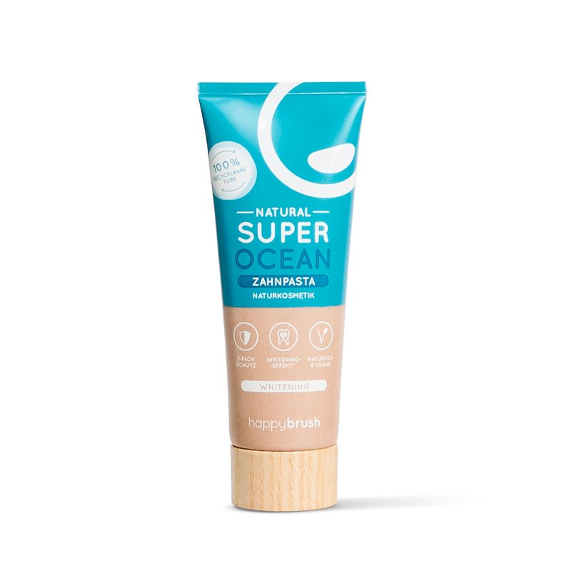 HappyBrush SuperOcean Toothpaste. Valgendav hambapasta 75ml