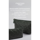 Miomojo La Sofisticata Cosmetic Bag L 21 W 7,5 H 13,5. Kosmeetikakott roheline