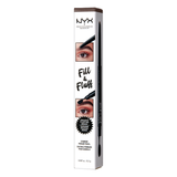 NYX Professional Makeup Fill & Fluff Eyebrow Pomade Pencil Chocolate. Mitmeotstarbeline kulmupumat 0.2g