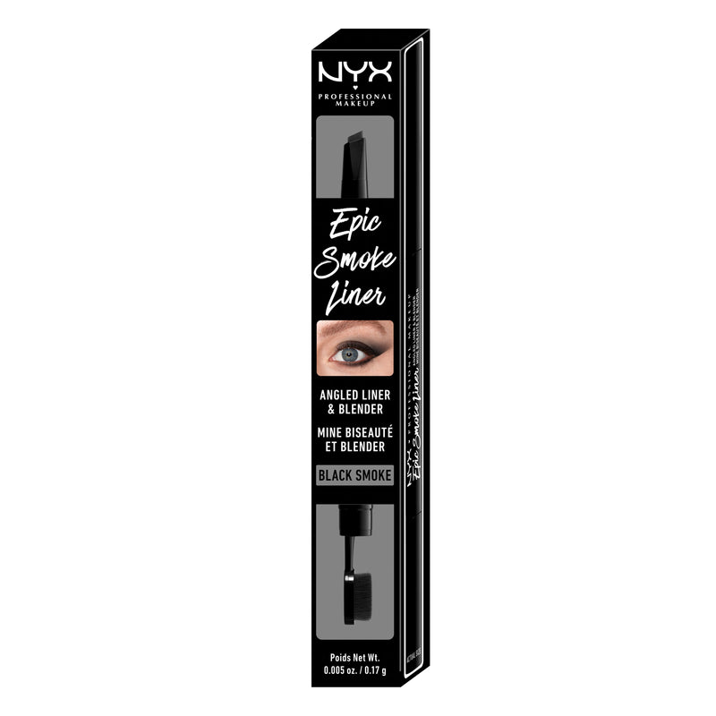 NYX Professional Makeup Epic Smoke Angled Liner And Blender Black Smoke. Silmalainer 0.17g