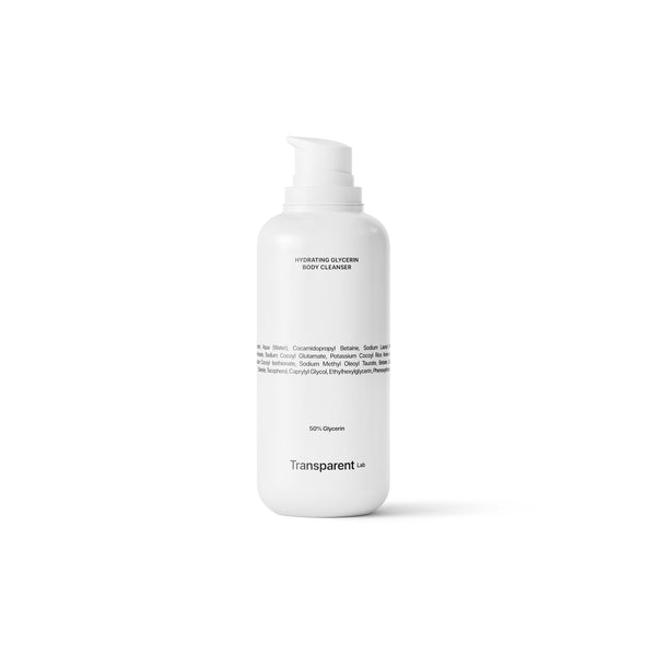 Transparent Lab HYDRATING GLYCERIN BODY CLEANSER  Moisturizing Body Wash With Glycerin. Niisutav kehapesugeel glütseriiniga 400ml