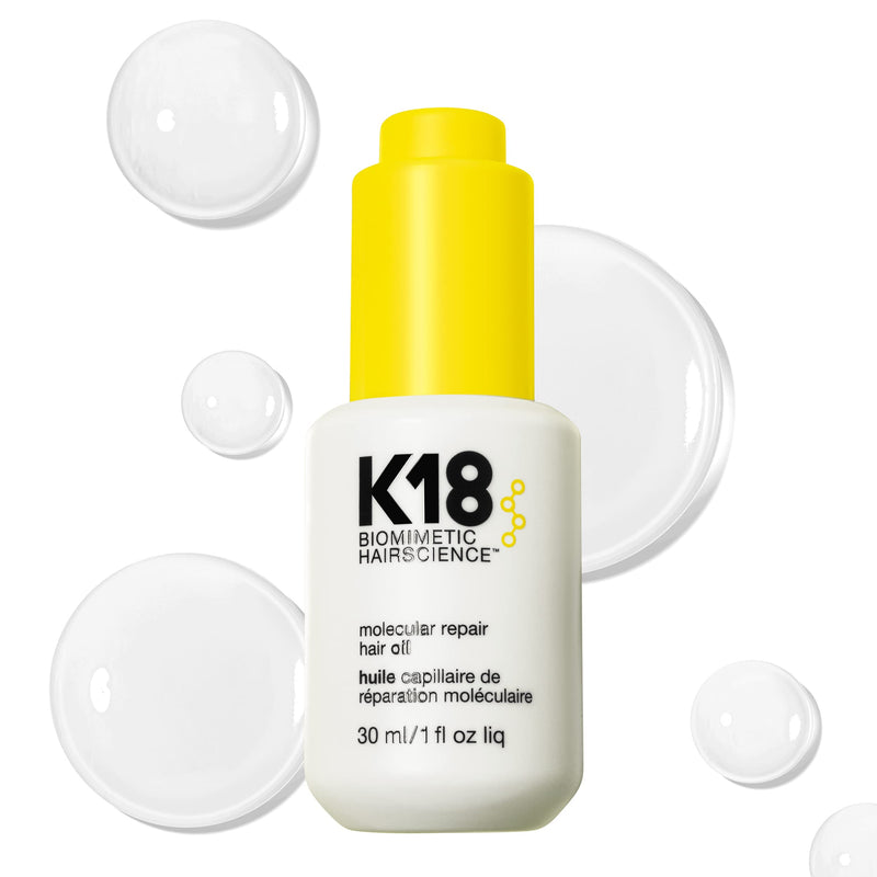 K18 Biomimetic Hairscience Molecular Repair Hair Oil. Molekulaarsel tasandil juukseid parandav juukseõli  30ml