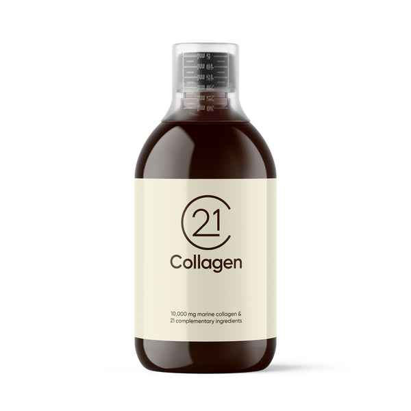 21Collagen Hydrolyzed Liquid Marine Collagen. Kollageenijook magusainetega 16 annust 10000mg