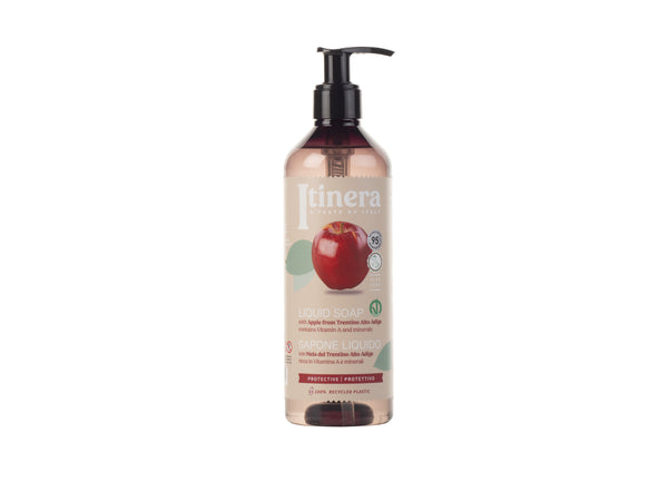 Itinera Liquid Soap with Apple . Õrnatoimeline vedelseep õuna ekstraktiga      370ml