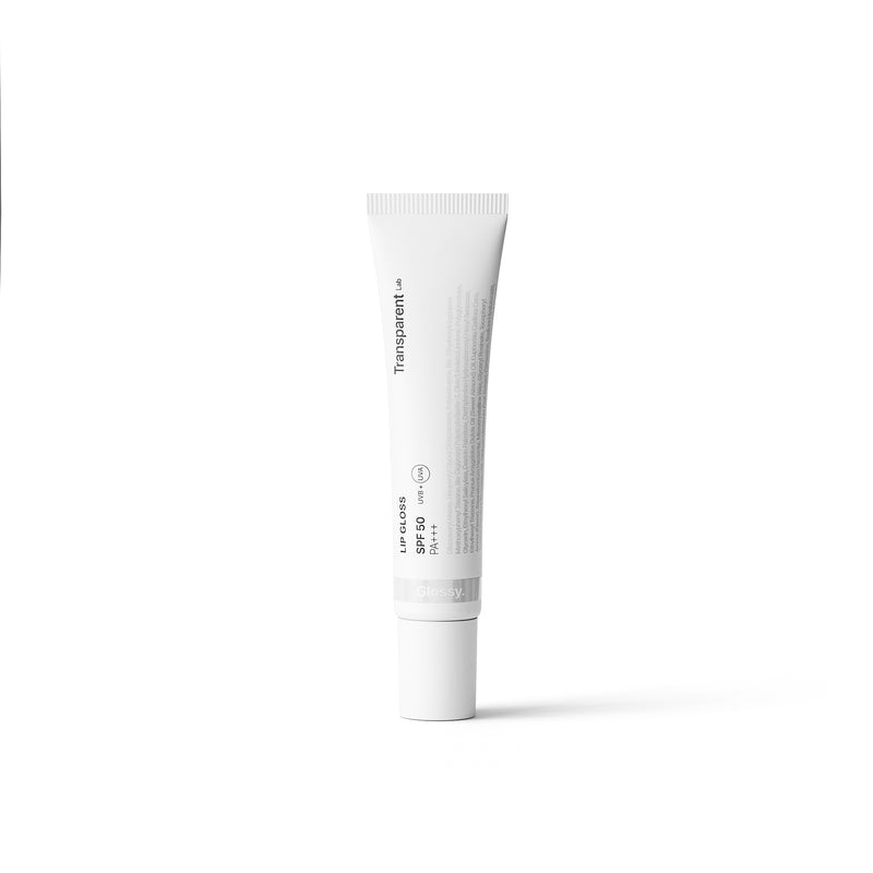 Transparent Lab Moisturizing Lip Balm SPF50 Glossy. Hooldav läbipaistev huulepalsam SPF50 15ml