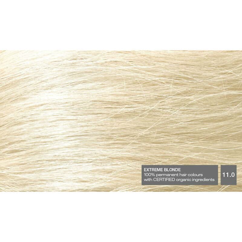 Naturigin Organic Based 100% Permanent Hair Colours Extreme Blonde 11.0. Püsijuuksevärv ekstreemblond 115ml