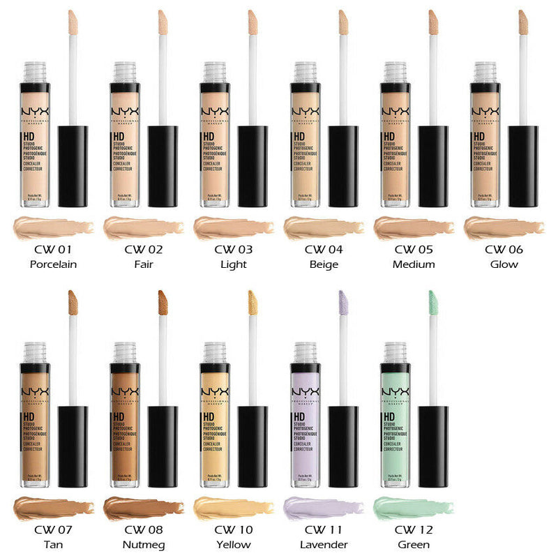 NYX Professional Makeup HD Studio Photogenic Concealer Wand. Aplikaatoriga peitekreem 3g (erinevad toonid)