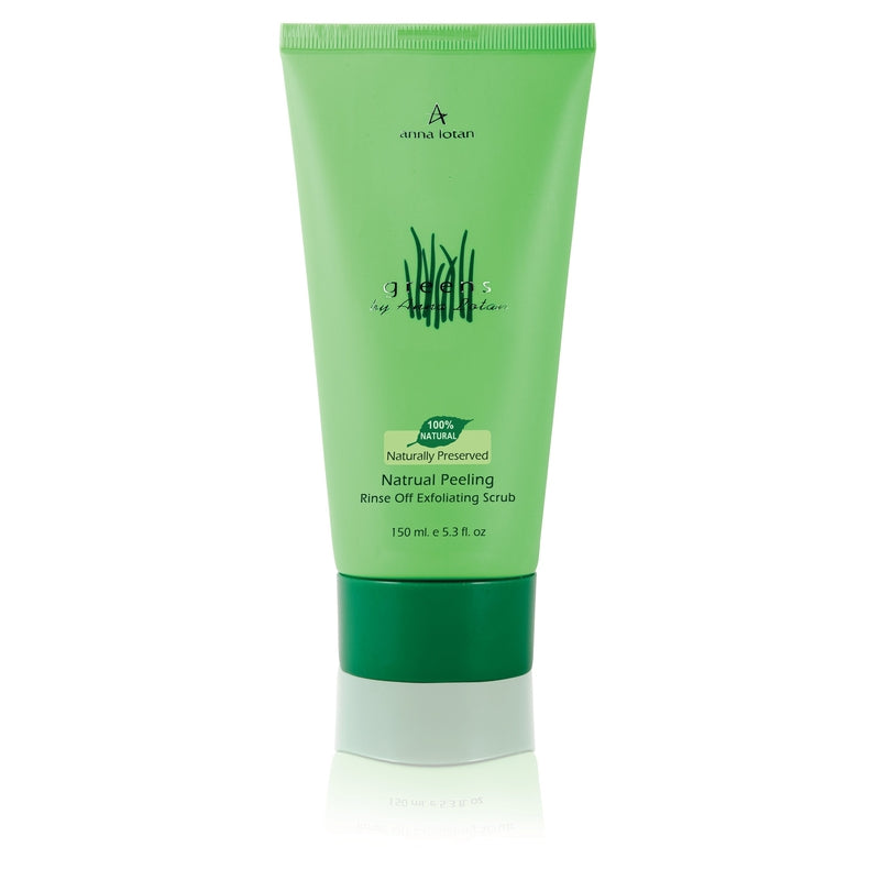 Anna Lotan Greens Natural Peeling Rins Off Exfoliating Scrub. Mahapestav näokoorija 150ml