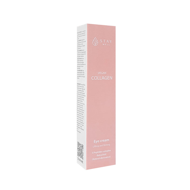 Stay Well Vegan Collagen Eye Cream Lifting And Firming. Pinguldav silmaümbruskreem kollageeniga 40ml