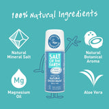 Salt of the Earth Natural Deodorant Roll-On Ocean & Coconut. Rulldeodorant "Ookean ja kookos" 75ml