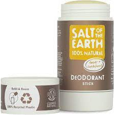 Salt of the Earth Amber & Sandalwood Natural Deodorant Stick, Refillable. Merevaigu-ja sandlipuulõhnaline pulkdeodorant 84g