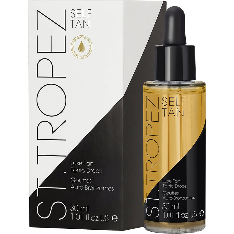 St. Tropez Self Tan Luxe Tan Tonic Drops. Vitamiinidega rikastatud isepruunistavad tilgad 30ml