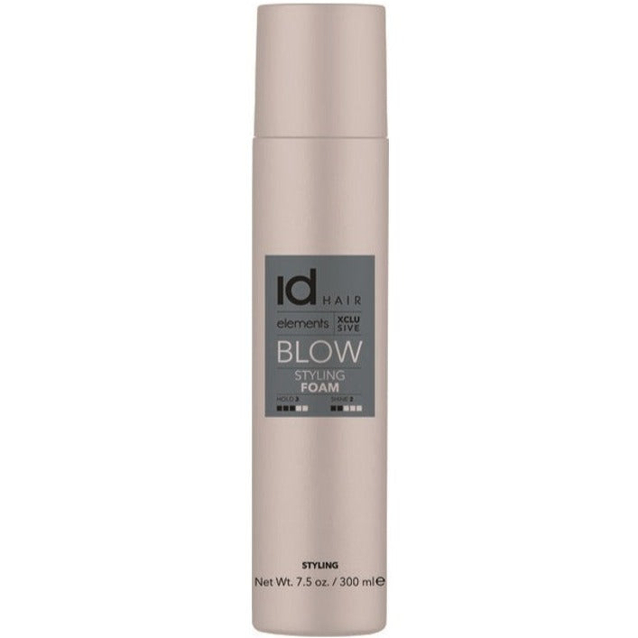 IdHAIR Elements Xclusive Blow Styling Foam Hold 3 Shine 2. Soenguvaht keskmine hoidvus, kerge läige 300ml