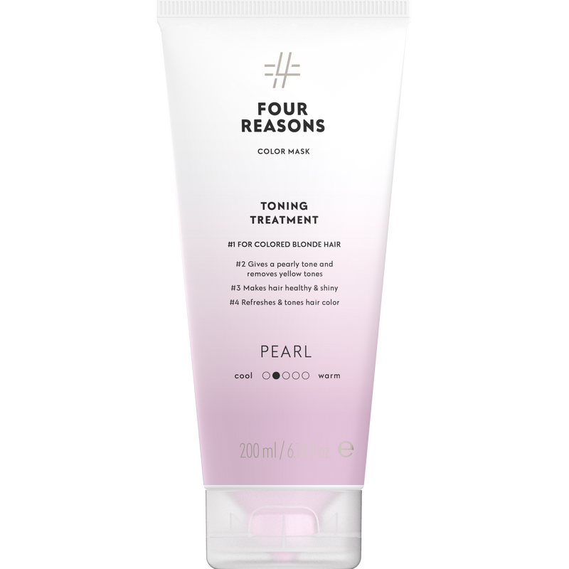 Four Reasons Color Mask Toning Treatment Pearl. Tooniv juuksemask värvitud juustele 200ml