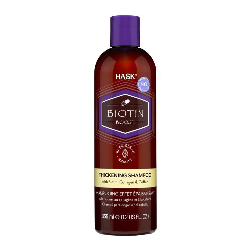 Hask Biotin Boost Thickening Shampoo. Tihendav šampoon biotiiniga 355ml