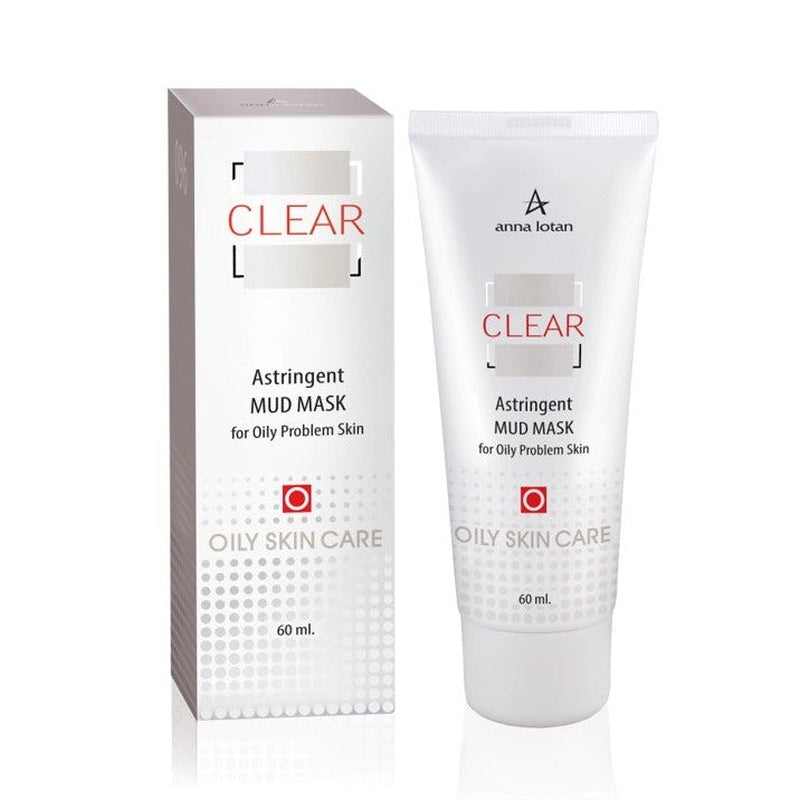 Anna Lotan Clear Astringent Mud Mask For Oily Skin. Poore ahendav mudamask rasusele nahale 60ml