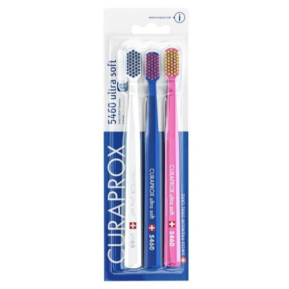 Curaprox CS 5460 Ultra Soft Toothbrush. Hambahari ülipehme, blisterpakendis 3tk