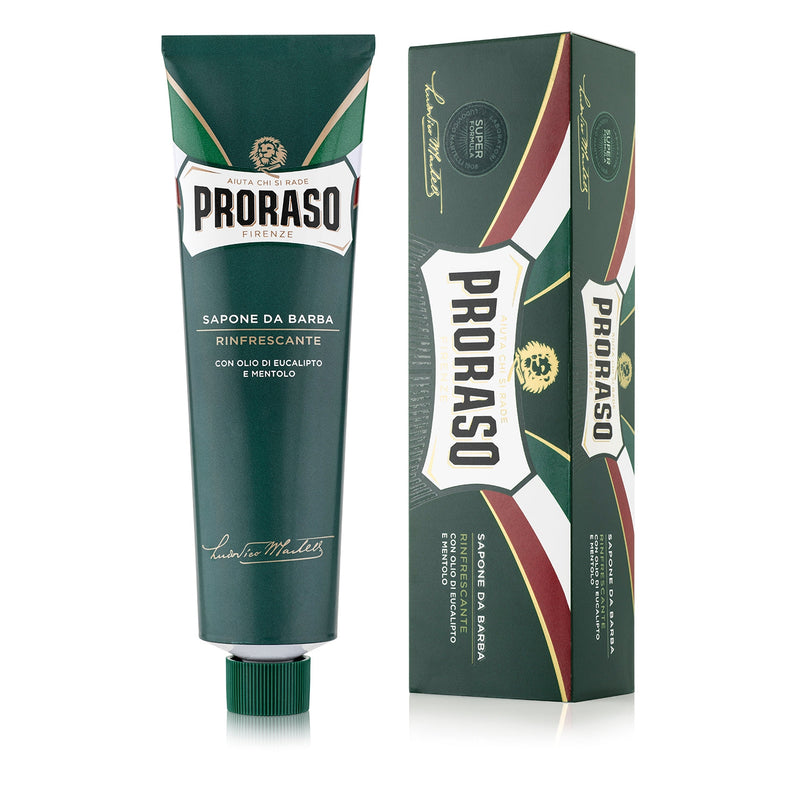 Proraso Shaving Cream Refreshing And Toning Eucalyptus Oil And Menthol. Raseerimiskreem värskendav eukalüptiõli ja mentool 150ml