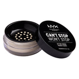 NYX Professional Makeup Can’t Stop Won’t Stop Setting Powder. Matt kinnituspuuder 6g (erinevad toonid)