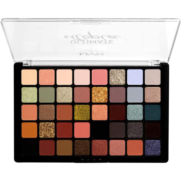 NYX Professional Makeup Ultimate Utopia Shadow Palette. Lauvärvipalett 40-osaline 40g