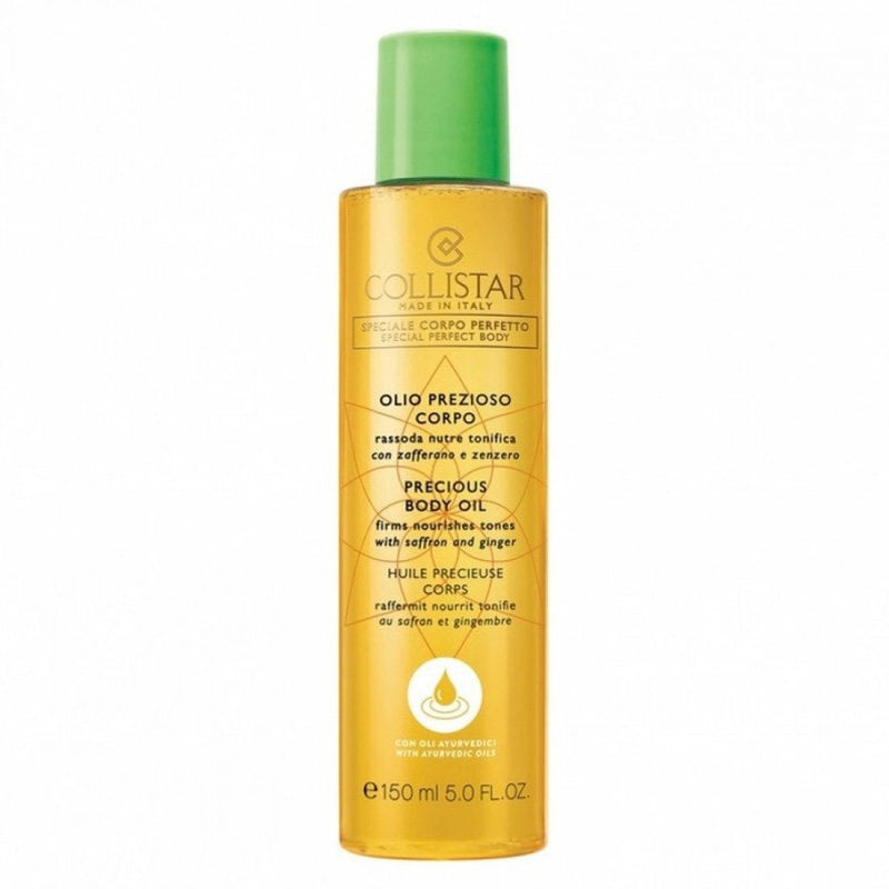 Collistar Precious Body Oil Firms Nourishes Tones. Rikkalik trimmiv kehaõli safrani ja ingveriga 150ml