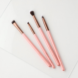 Luxie Rose Gold Collection Smokey Eye Brush Set. Suitsuse silmameigi pintslite komplekt 4tk