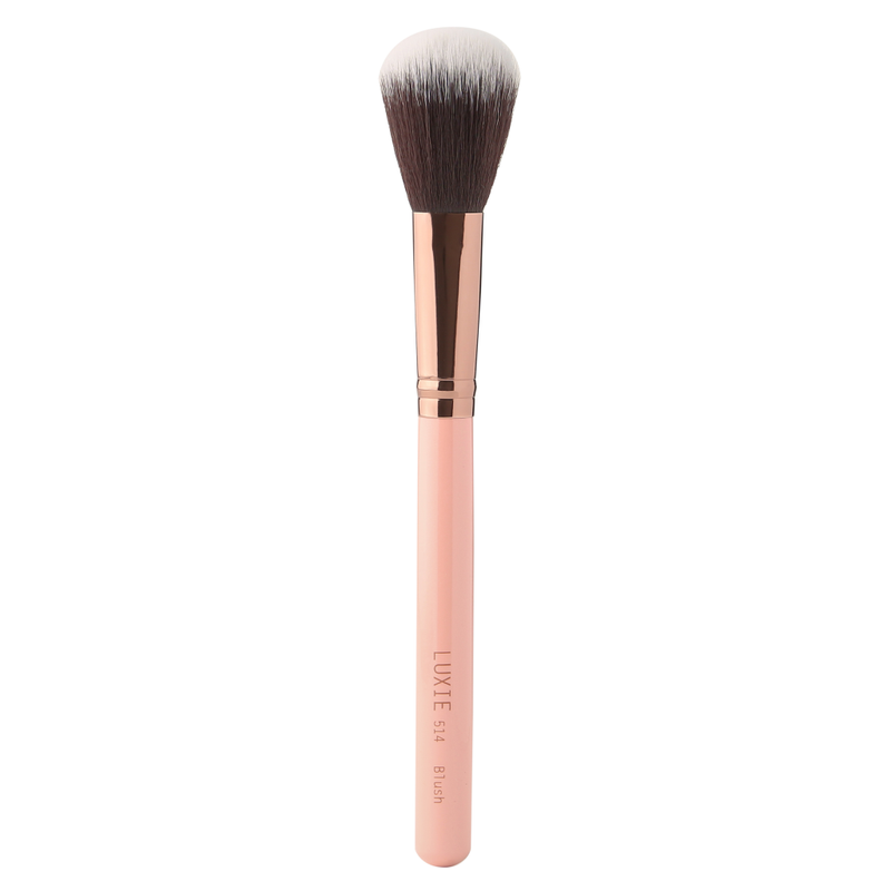 Luxie Rose Gold Collection 514 Blush Brush. Põsepunapintsel 1tk