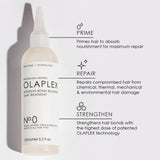 Olaplex No.0 Intensive Bond Building Hair Treatment Primes, Repairs, Strengthens And Protects All Hair Types. Tugevdav koduhooldus 155ml