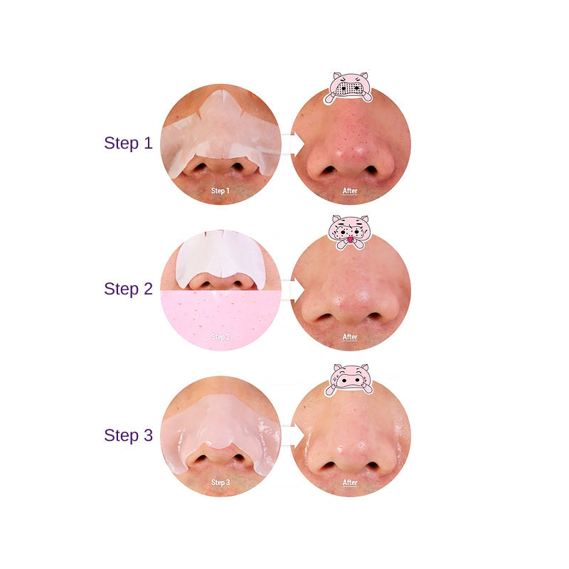 Holika Holika  Pig-Nose Clear Blackhead 3-Step Kit. Ninapooride puhastuskomplekt 8g