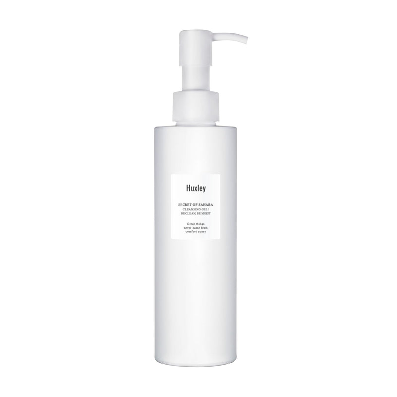 Huxley Cleansing Gel: Be Clean, Be Moist. Õrnatoimeline näopuhastusgeel 200ml