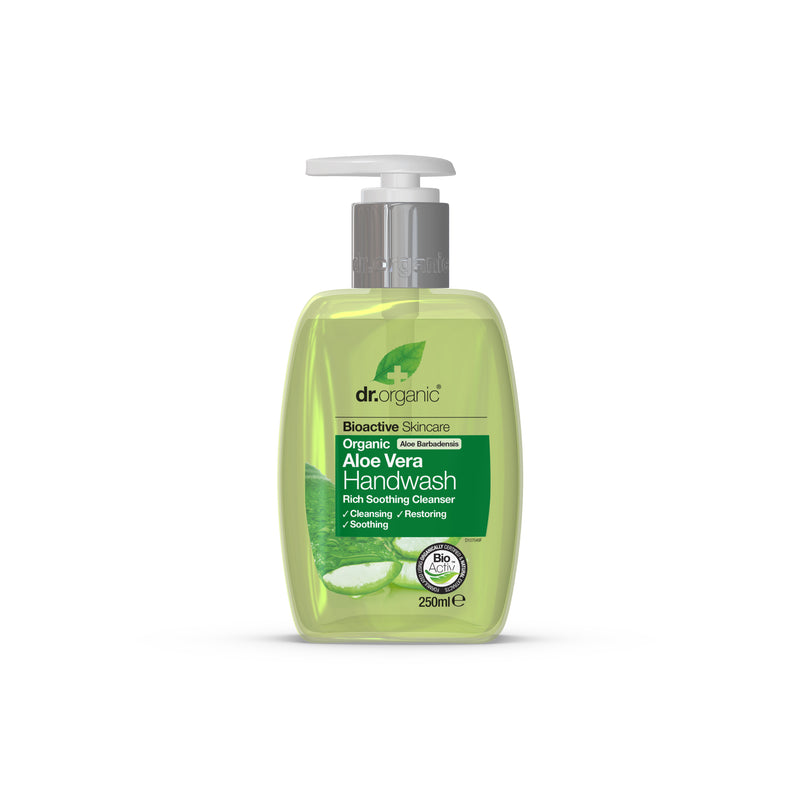 Dr Organic Aloe Vera Handwash. Aloe Vera vedelseep 250ml